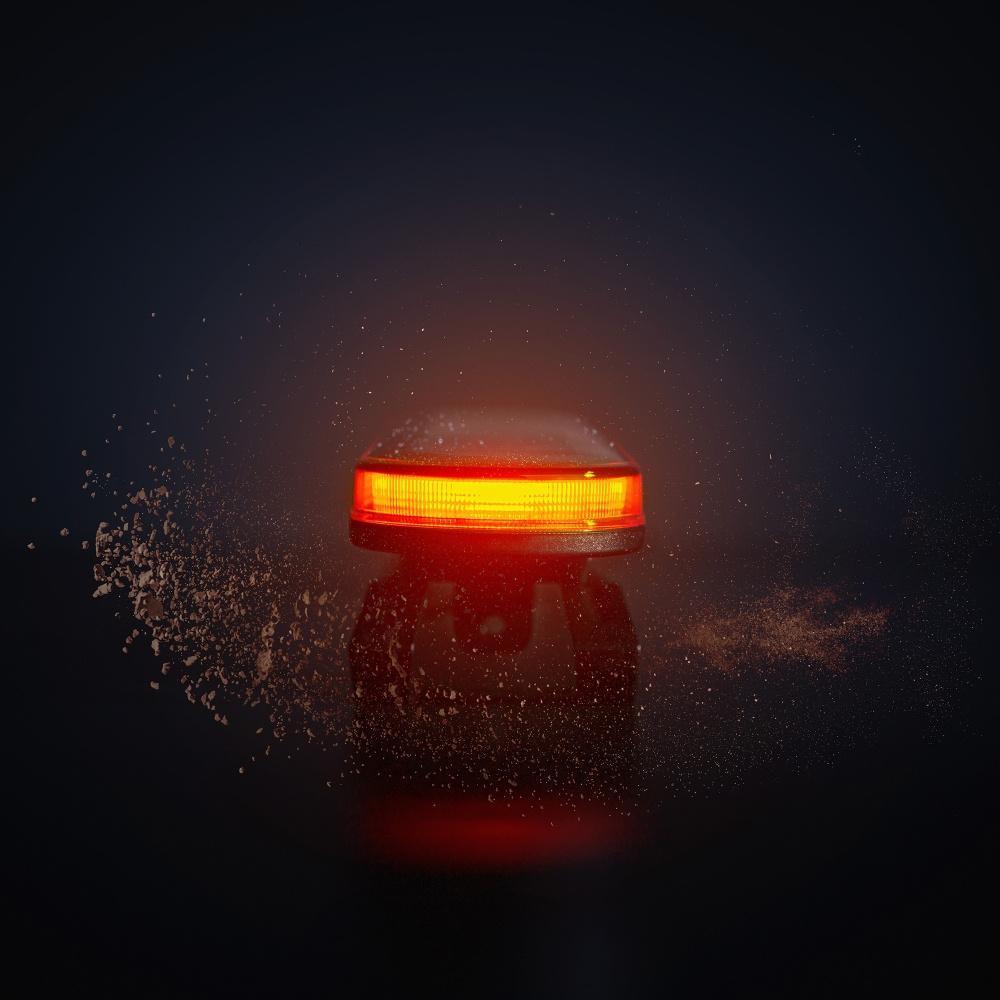 Strands Big Energy Varningslysbarre 600Mm