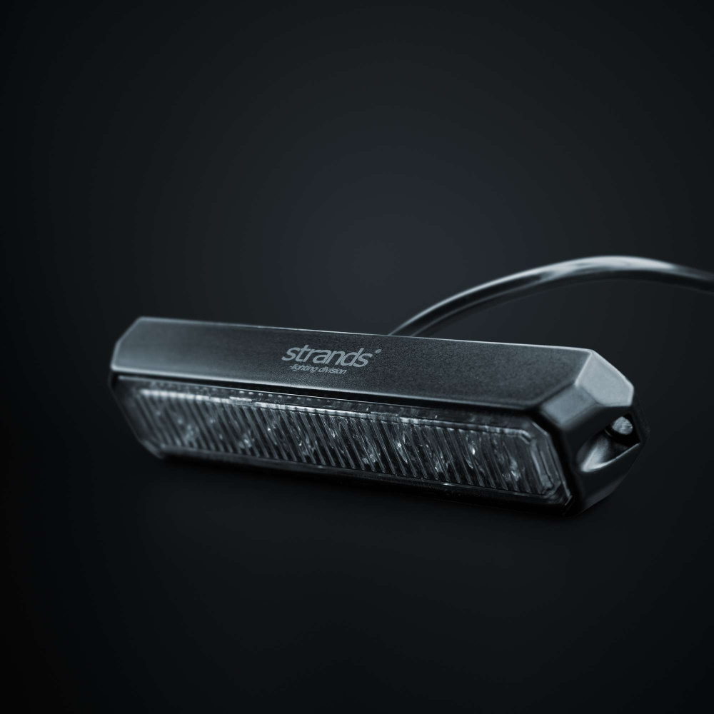 Strands Riktet Blinklys Orange 6 LED