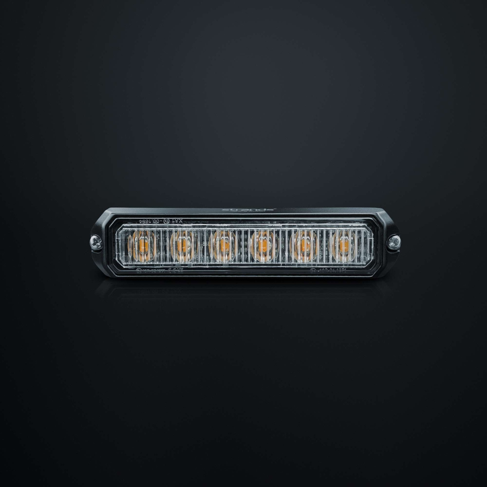 Strands Riktet Blinklys Orange 6 LED