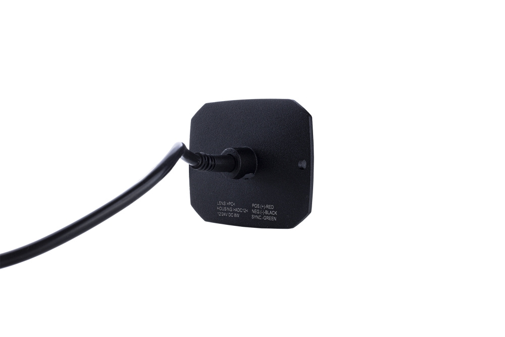 Strands Duo Rettet Blinklys Orange/Hvit 4 LED