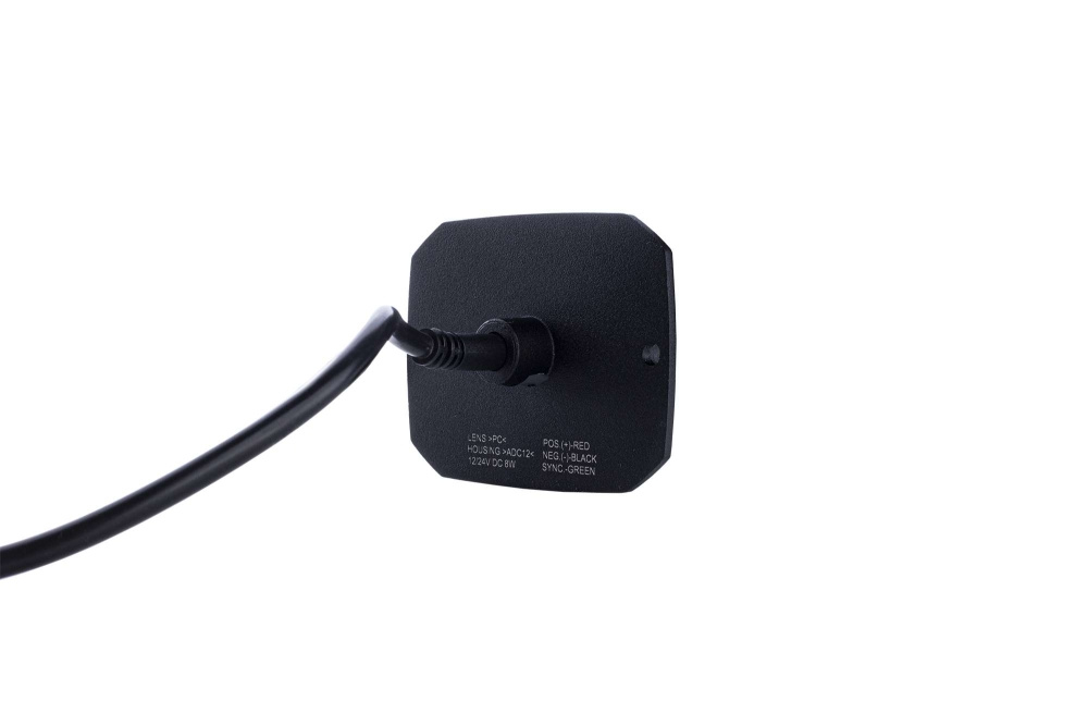 Strands Duo Rettet Blinklys Orange/Hvit 4 LED