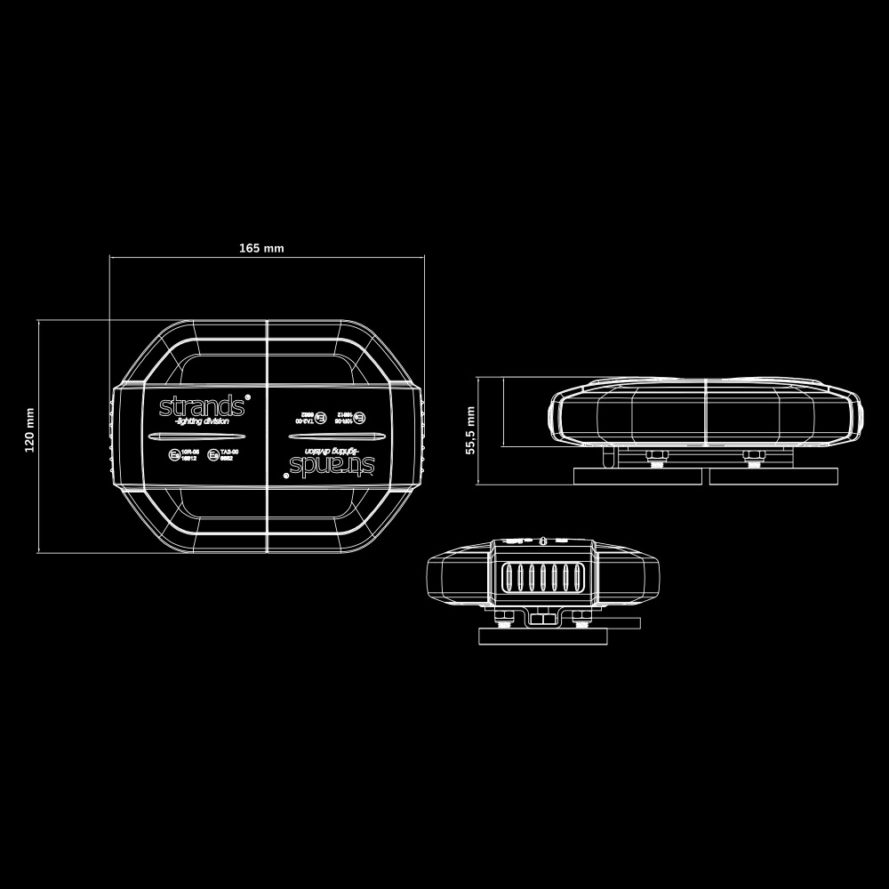Strands Cruise Light Varsellampe 160mm Med Magnet