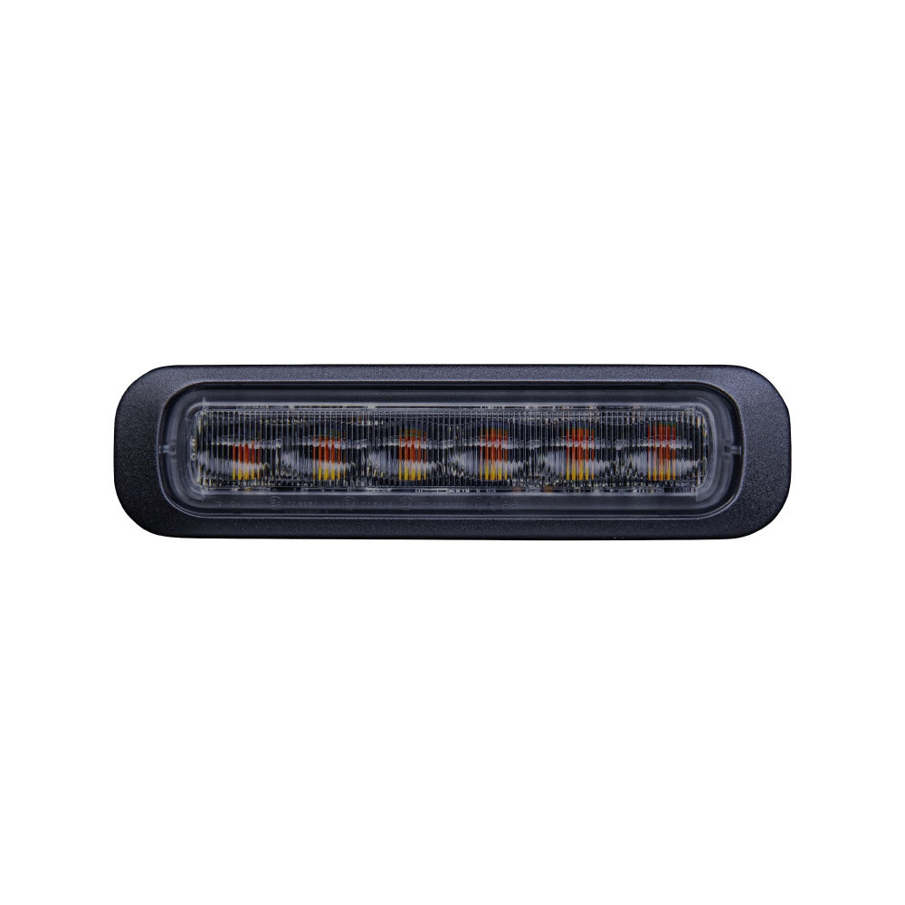 Strands Dark Knight varsellys, amber, 6 LED, 4 m kabel
