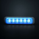 Strands Dark Knight Riktat Blixtlys Blue 6 LED Strands Dark Knight Riktat Blixtlys Blue 6 LED