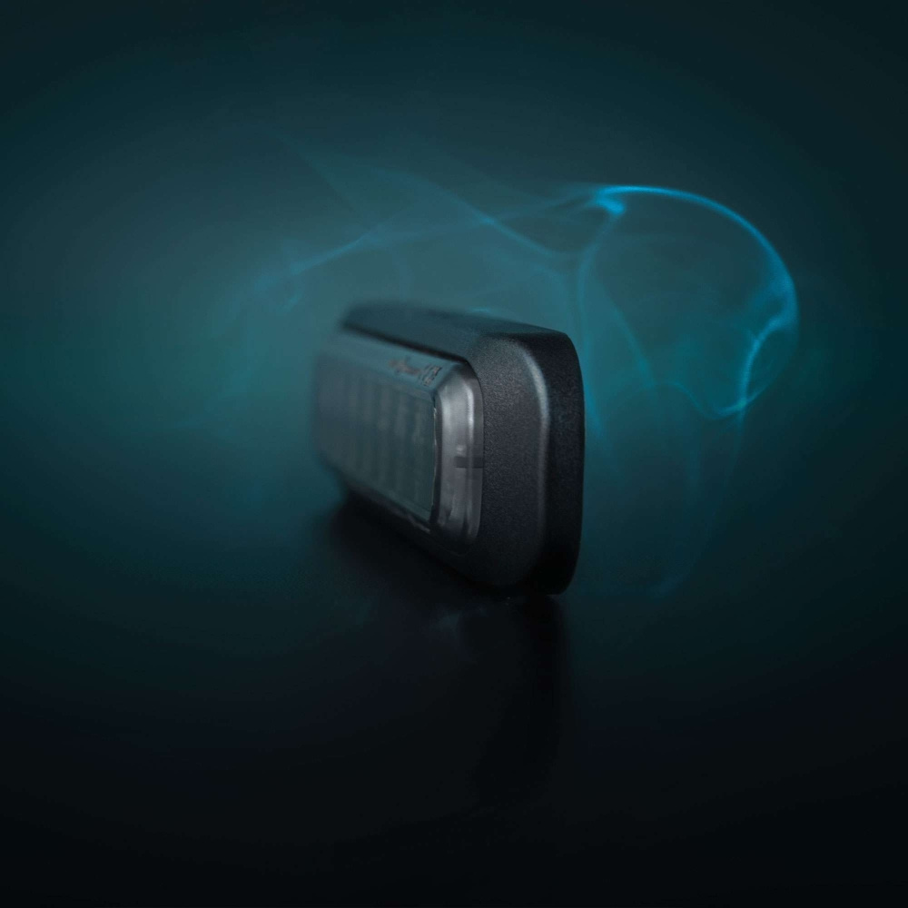 Strands Dark Knight Tre funksjoner baklykt, røkt linse