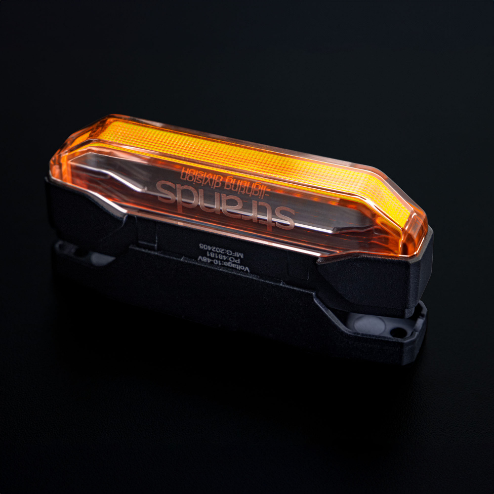 Strands Firefly Se ME Oransje Sidemarkering/Varsellys