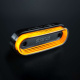 Strands FOR9T Gravity sidemarkeringslys, amber, 10-40V, 2,5 m kabel Strands FOR9T Gravity sidemarkeringslys, amber, 10-40V, 2,5 m kabel