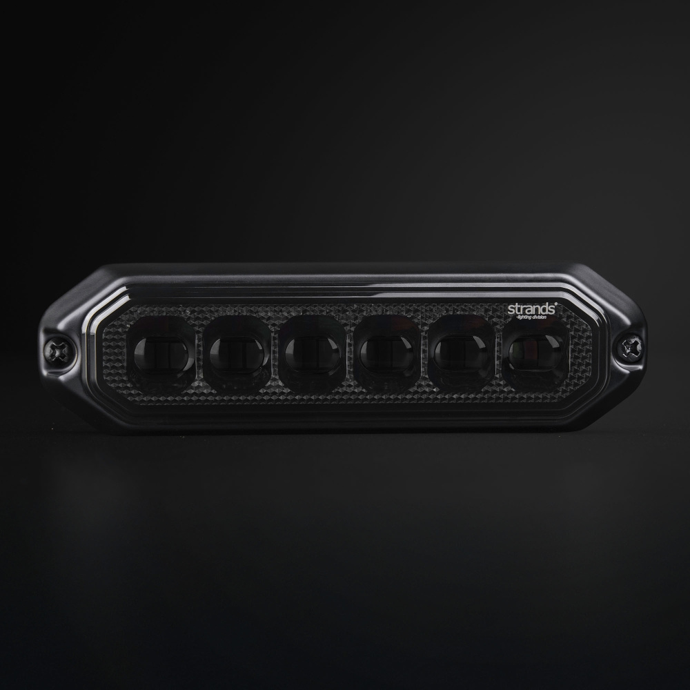 Strands Dark Knight Duo Riktat Blixtlys 6LED