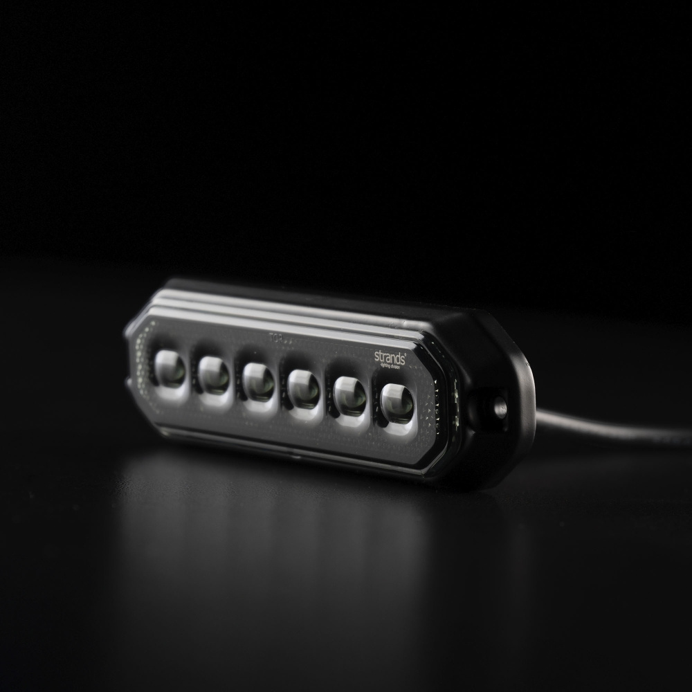 Strands Dark Knight Duo Riktat Blixtlys 6LED