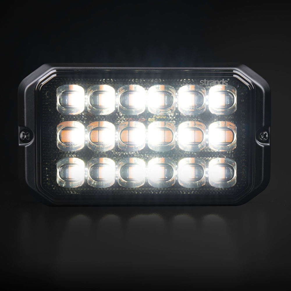 Strands Dark Knight Duo Riktat Blixtlys 18LED