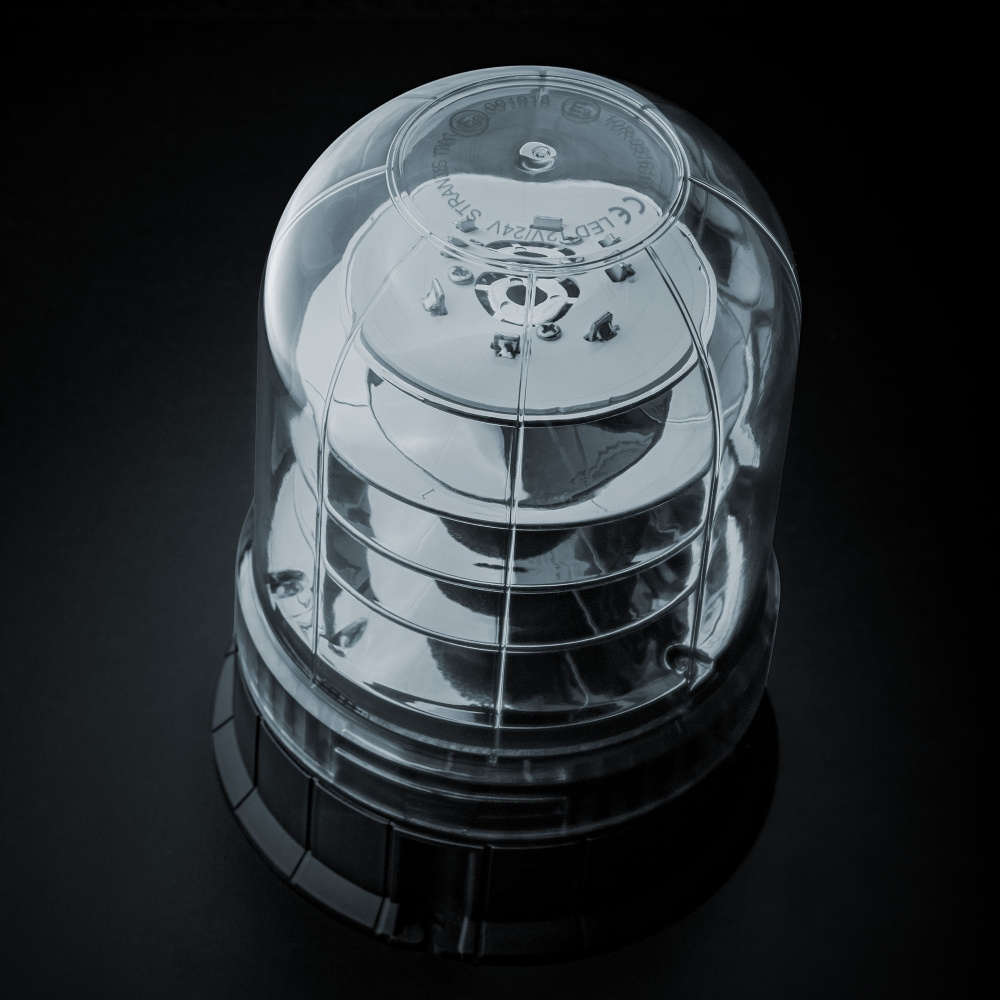 Strands Big Energy XL roterende varsellampe klar linse