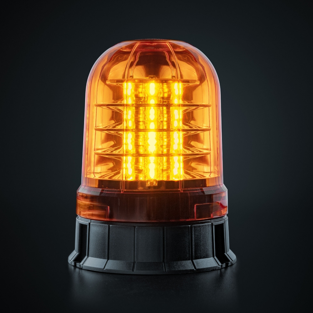 Strands Big Energy XL Roterende Varsellys Oransje Linse