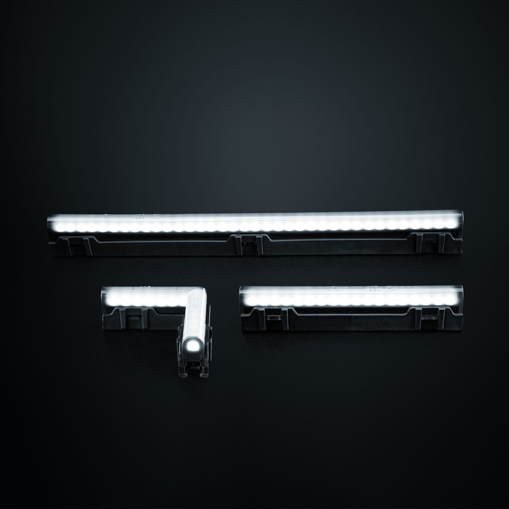 Strands Freedom Dark Line Hvit Hjørneposisjonslys