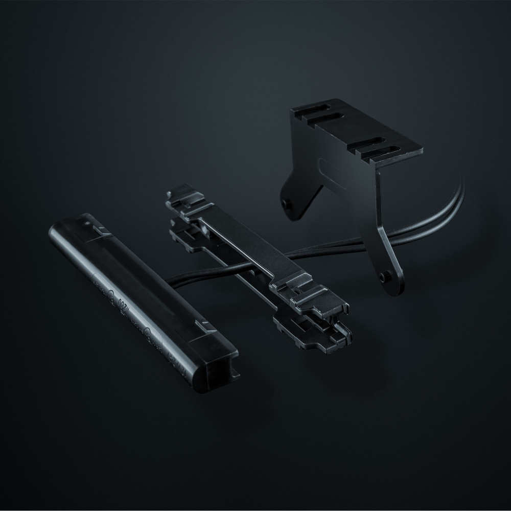 Strands Freedom Dark Line Hvit posisjonslys