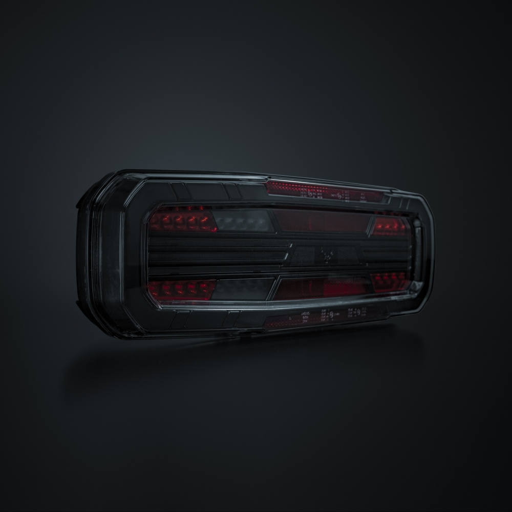 Strands Freedom Dark 5 Funk. Baklys Venstre for Bil