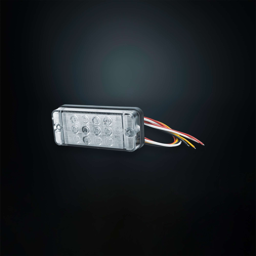 Strands Freedom ADR baklys, 3 funksjoner, rektangulært, universal 12-24V
