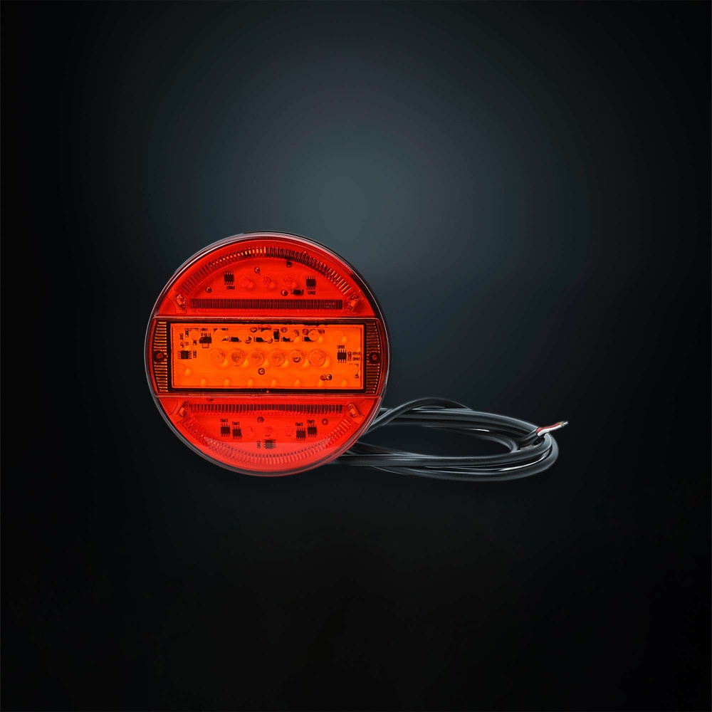 Strands Freedom ADR 3-funksjon baklys, rundt 140 mm, universal