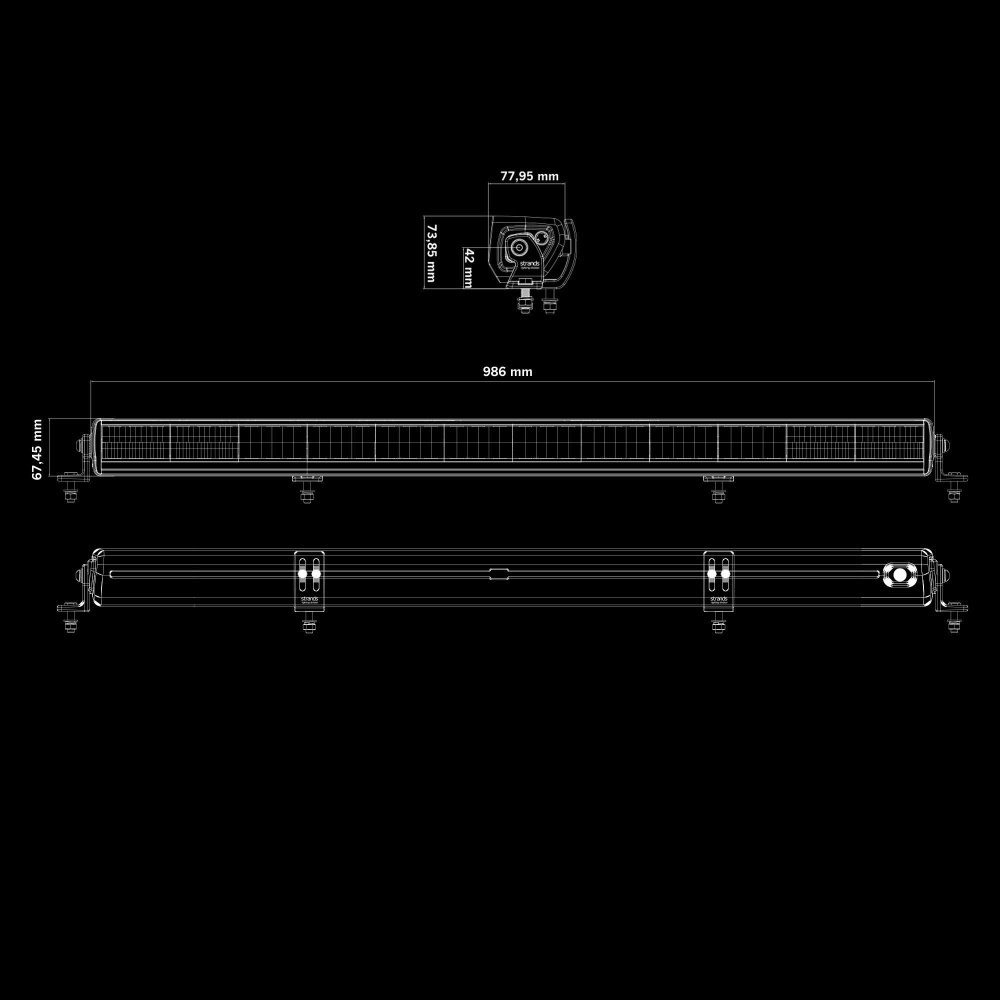 Strands Skylord LED-bar 40
