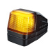 Strands IZE LED taklampe, hvit/amber, varsellys, mørk linse Strands IZE LED taklampe, hvit/amber, varsellys, mørk linse