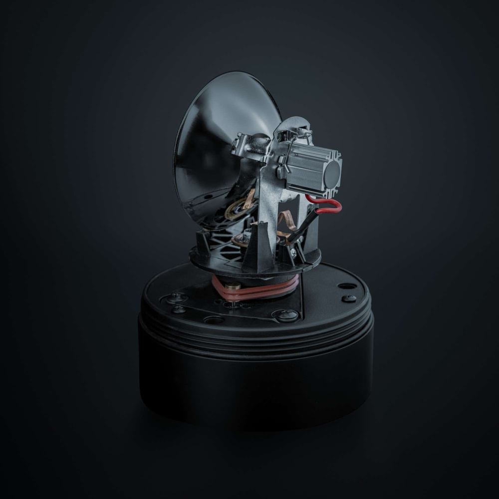 Strands IZE LED Fyr, ravglass, overflatemontering