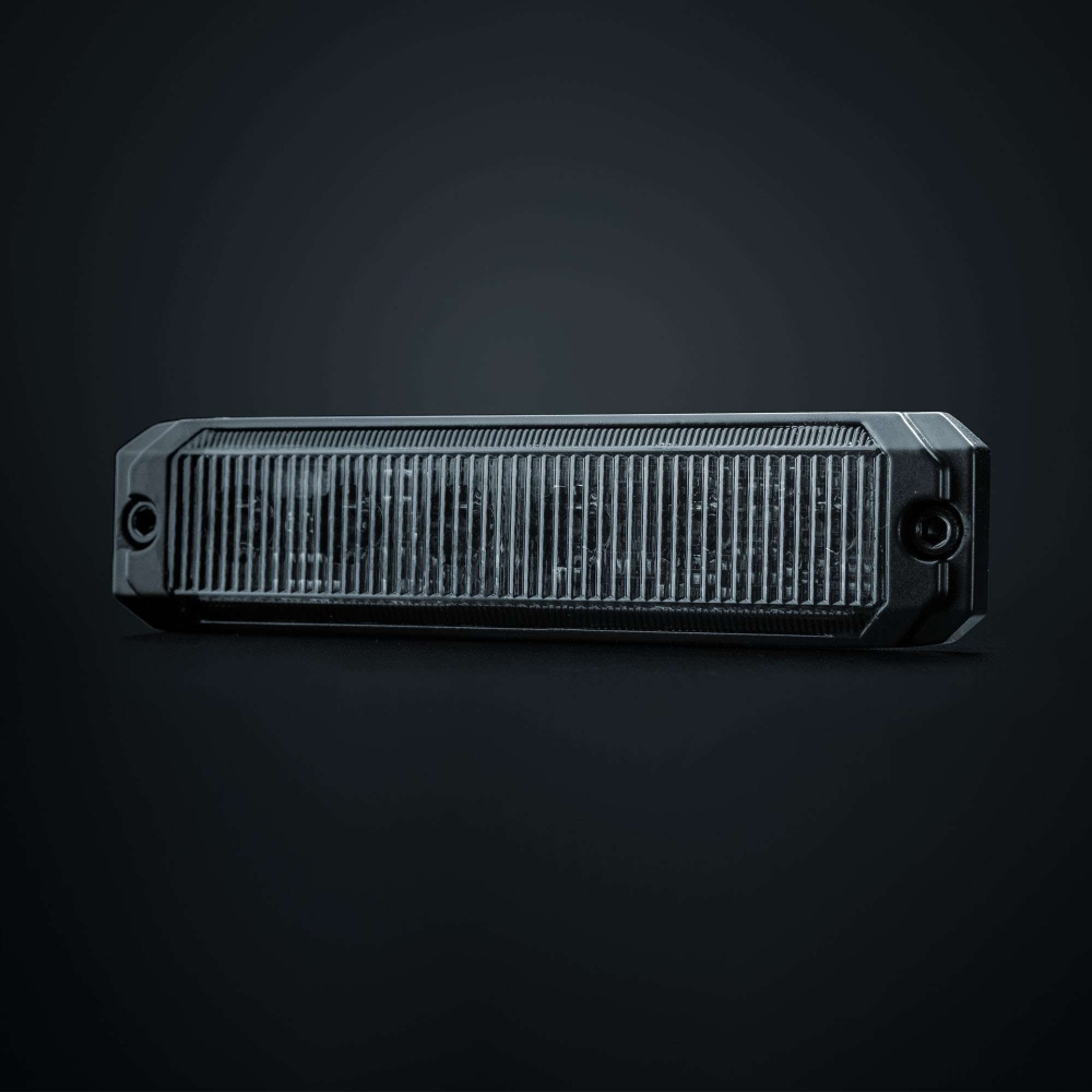 Strands Dark Knight SM6 varsellys, 6 LED, retningsbestemt, mørk linse