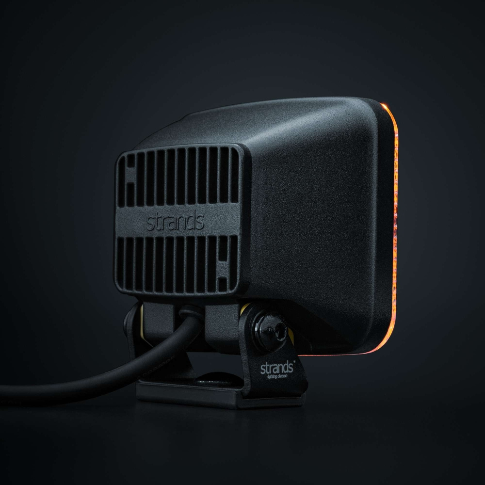 Strands IZE LED OG arbeidslampe, 42W, rød/amber posisjonslys