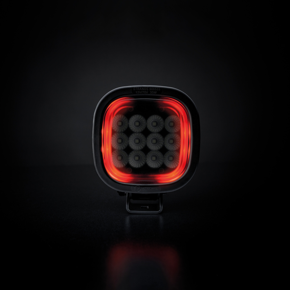 Strands President Arbeidslys 35W Rød