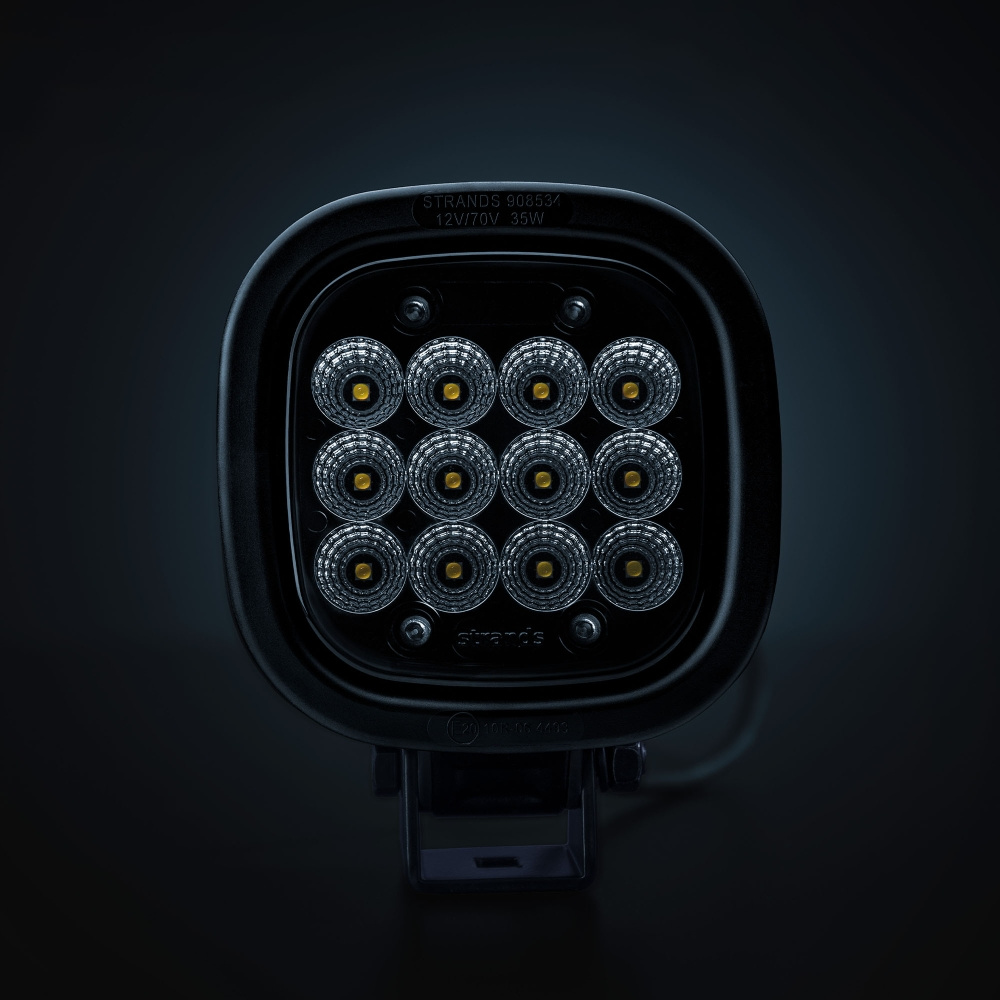 Strands President Arbeidslys 2.0 25W Rød