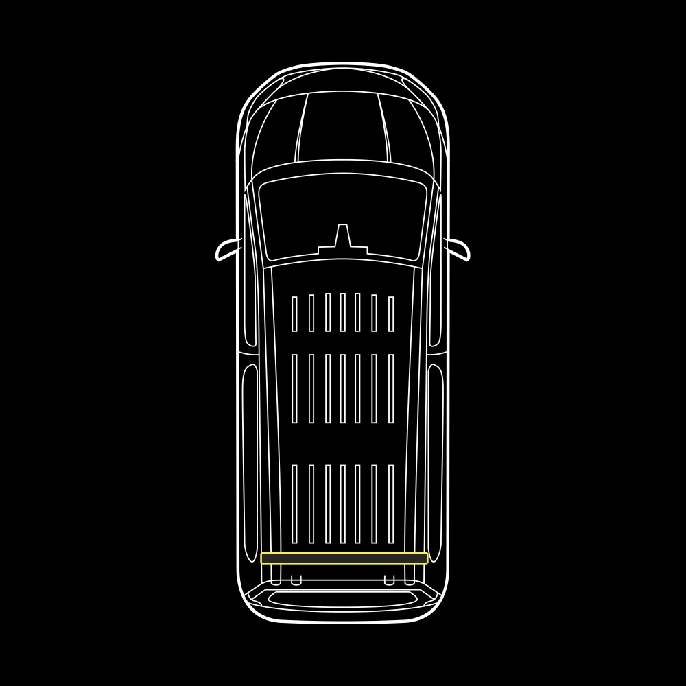 Strands Bakmontert Cruise Light, Mercedes Citan 2022-
