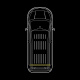 Strands Rear-mounted Monitum, Volkswagen Transporter T7 Strands Rear-mounted Monitum, Volkswagen Transporter T7