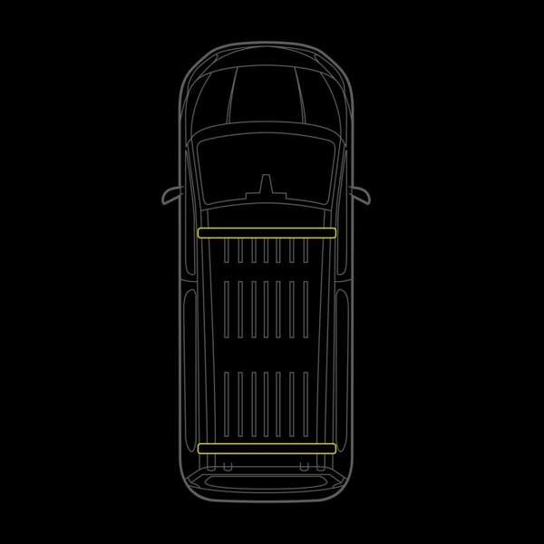 Strands Cruise Light C-Rack, for VW Transporter T7