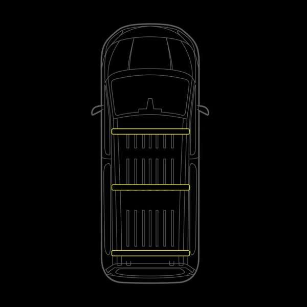 Strands Cruise Light C-Rack, for VW Transporter T7