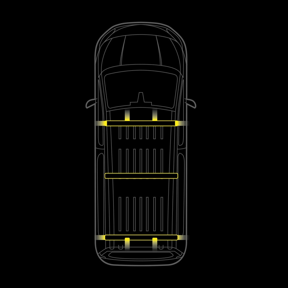 Strands Cruise Light C-Rack, for VW Transporter T7