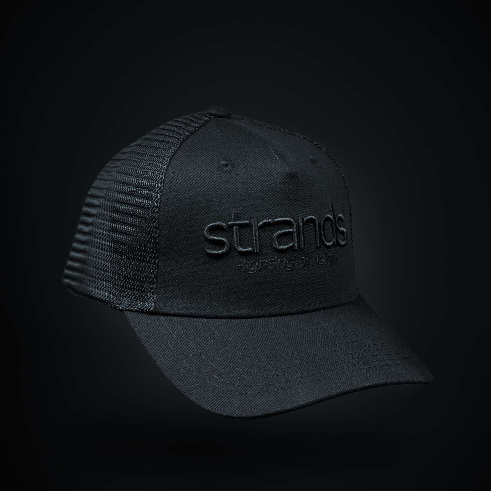 Strands caps, svart, one size