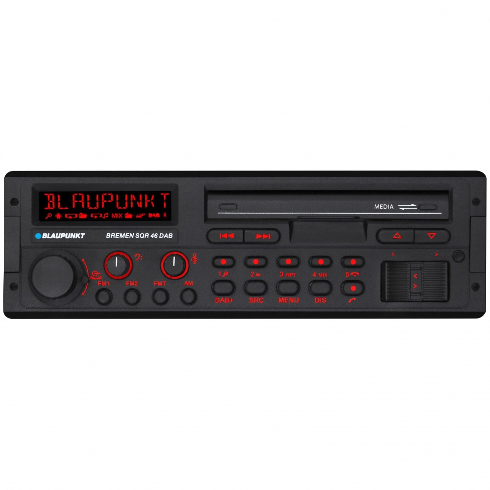 Blaupunkt Bremen SQR 46 DAB, retro bilstereo med DAB