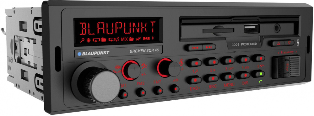 Blaupunkt Bremen SQR 46 DAB, retro bilstereo med DAB