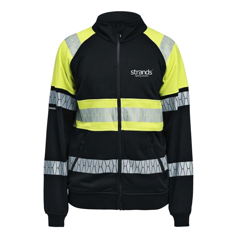 Strands Sweatshirt Zip Hi-Vis, str. XXS-4XL