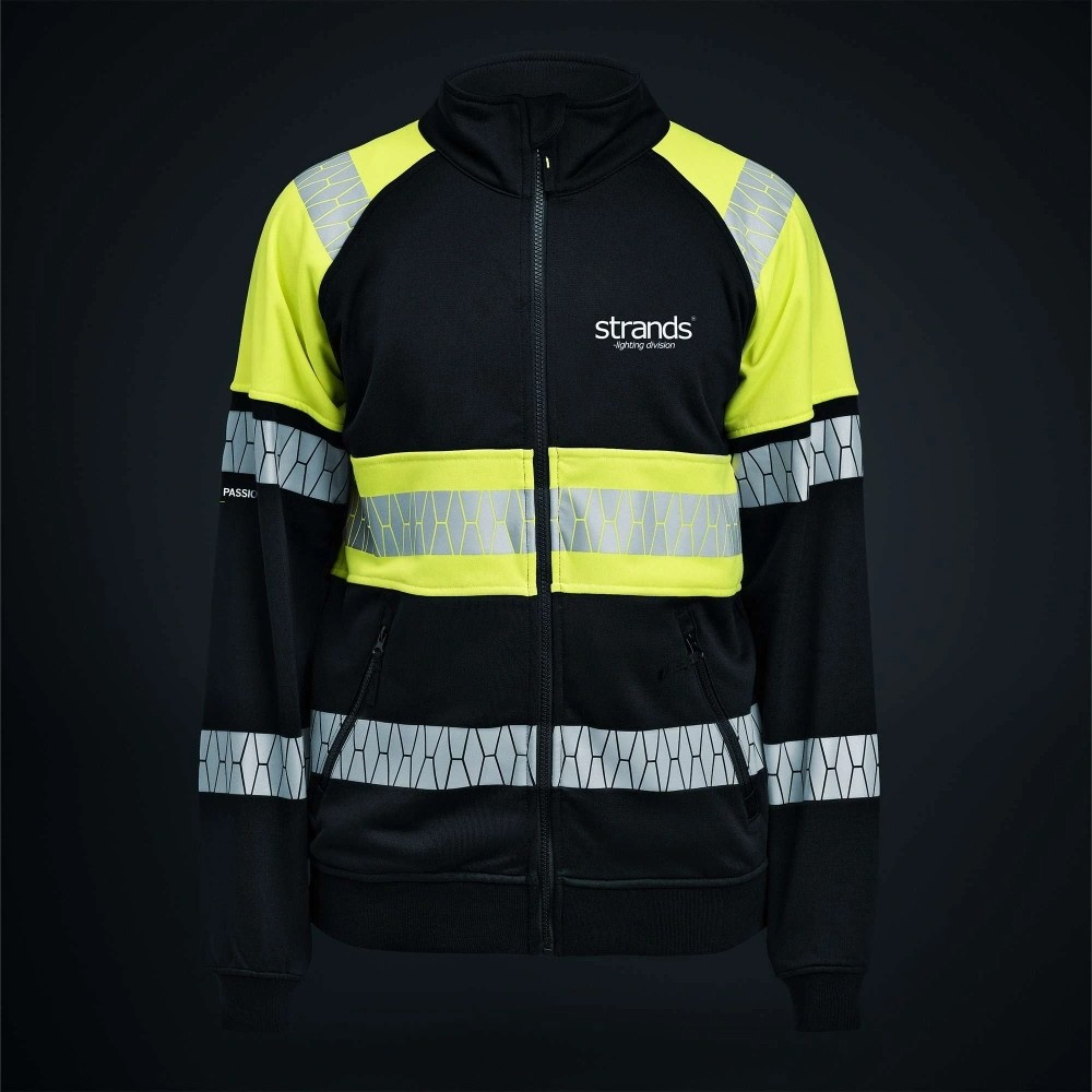 Strands Sweatshirt Zip Hi-Vis, str. XXS-4XL