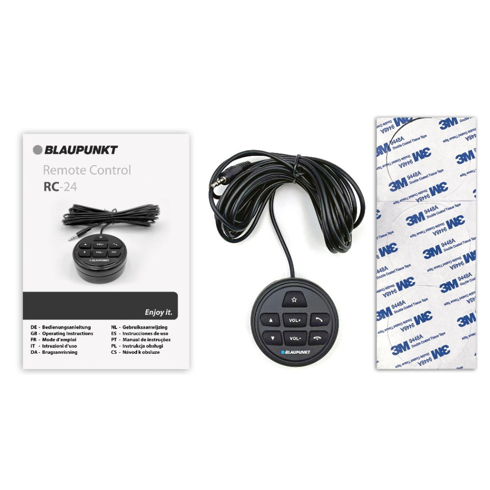 Blaupunkt RC-24, kablet kontroll til bilstereo
