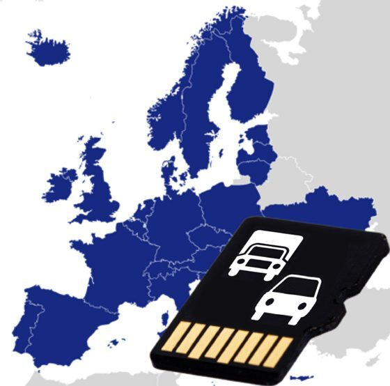 Blaupunkt 1 års GPS-oppdatering for 948, lastebil/bobil/personbil Europa	