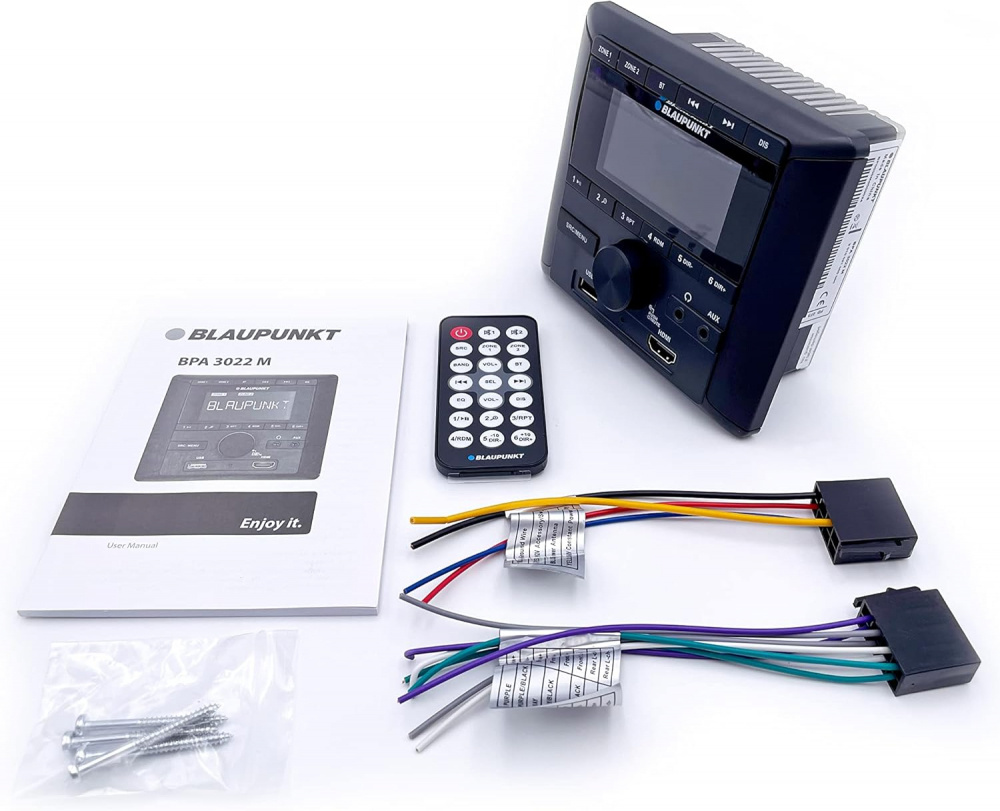 Blaupunkt BPA 3022 M, tilpasset bilstereo for bobiler og campingvogner