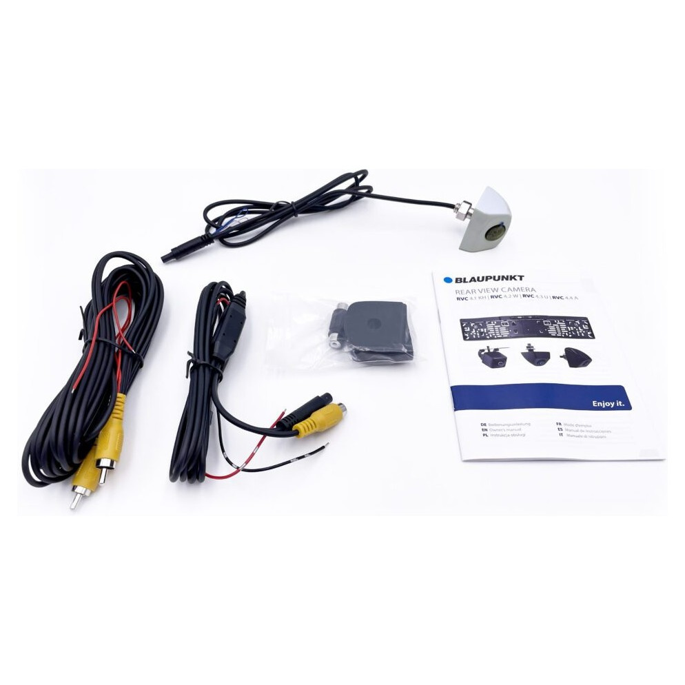 Blaupunkt RVC 4.4 A White, universelt ryggekamera for vertikal montering
