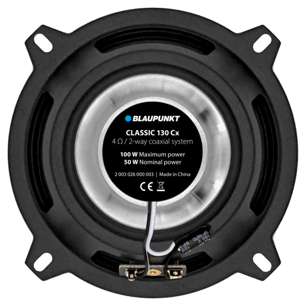 Blaupunkt CLASSIC 130 Cx, 5,25-tommers koaksialhøyttalere, par