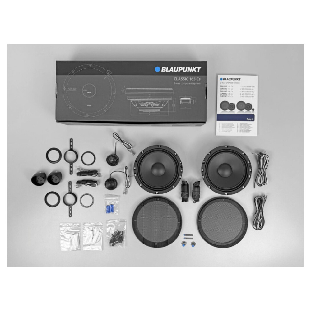 Blaupunkt CLASSIC 165 Cs, 6,5-tommers komponentsystem