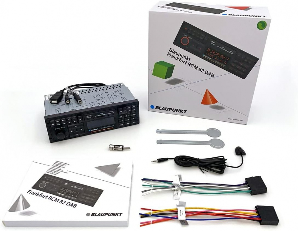Blaupunkt Frankfurt RCM 82 DAB, retro bilstereo med Bluetooth og DAB