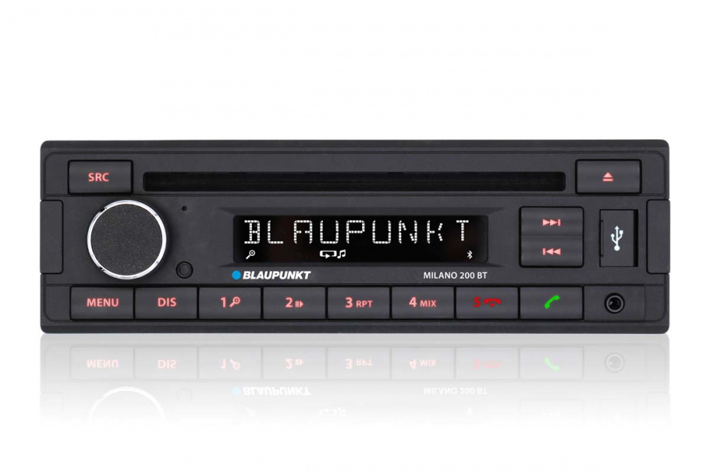 Blaupunkt Milano 200 BT, retro bilstereo med Bluetooth