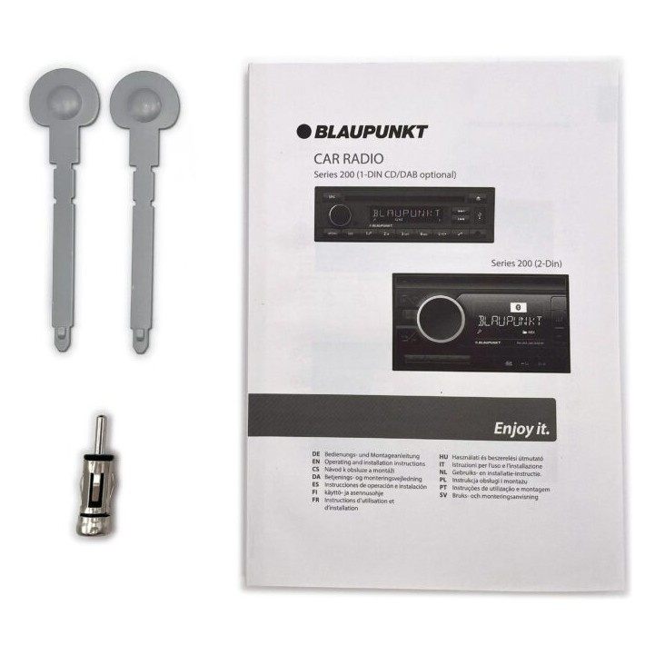 Blaupunkt Nürnberg 200 DAB BT, retro bilstereo med Bluetooth og DAB+