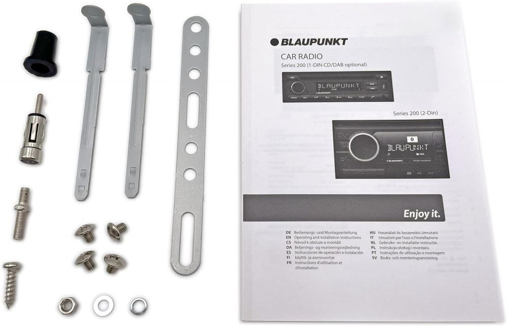 Blaupunkt Palma 200 DAB BT, 2-DIN med Bluetooth