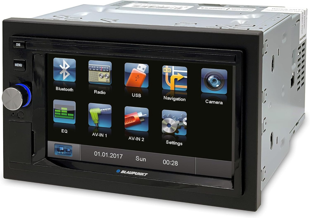 Blaupunkt Santa Cruz 370, dobbelt-DIN med Bluetooth