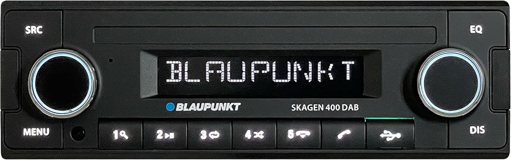 Blaupunkt Skagen 400 DAB, retro bilstereo med Bluetooth og DAB+
